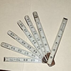 Vintage Folding Ruler